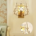 thumbnail image 2 of FETCOI Modern K9 Crystal Wall Lights Wall Sconce Creative Retro Fixtures for Bedroom Hallway, 2 of 7