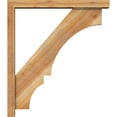 thumbnail image 3 of Ekena Millwork 4"W x 28"D x 32"H Balboa Block Rough Sawn Bracket w/ Offset Brace, Western Red Cedar, 3 of 25