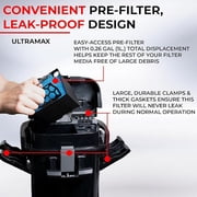 Aquael Ultramax 1000 Canister Fish Tank Filter - Aquarium Sponge Filter System - Large Aquarium Water Filter Pump 25-75 Gallons