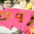 thumbnail image 4 of Letjolt Pancarta De Feliz Cumpleaños Letreros De Fiesta De Roseo Puro Banderines Con Brillo Dorado Suministros Divertidos Para Decoraciones De Fiesta De Cumpleaños De Niñas 13 Piezas, 4 of 5