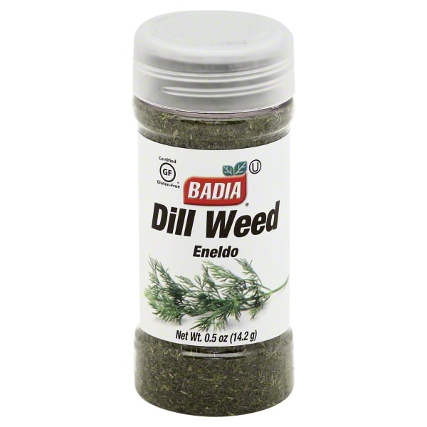 Badia Dill Weed, Spices & Seasoning, 0.5 oz Bottle