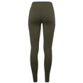 thumbnail image 3 of A2Y Women's High Waist Super Soft Cotton Full Length Leggings Dark Olive 2XL, 3 of 6