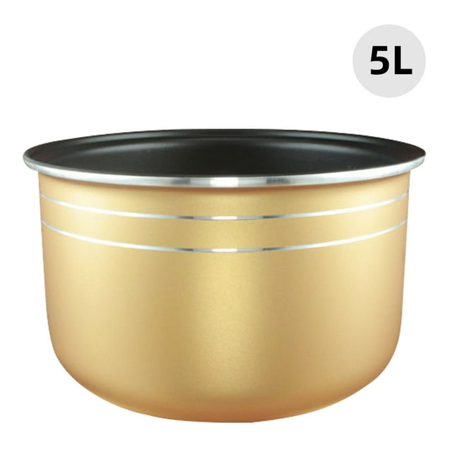 Mistaha 2L/3L/4L/5L Extra-Thick Aluminum Alloy Rice Cooker Liner Honeycomb Non-stick Pot Replacement Accessories Kitchen Food