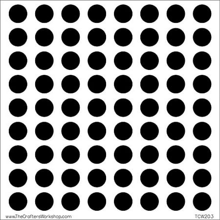 The Crafter's Workshop Circle Grid Template