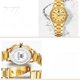 thumbnail image 4 of Reloj de mujer con calendario y correa de acero, elegante reloj para mujer, correa de acero inoxidable duradera, diseño elegante, 4 of 4
