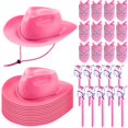 thumbnail image 1 of Set de disfraces de Xtinmee Cowboy Party con 36 unidades de sombrero, bandana y caballo, 1 of 7