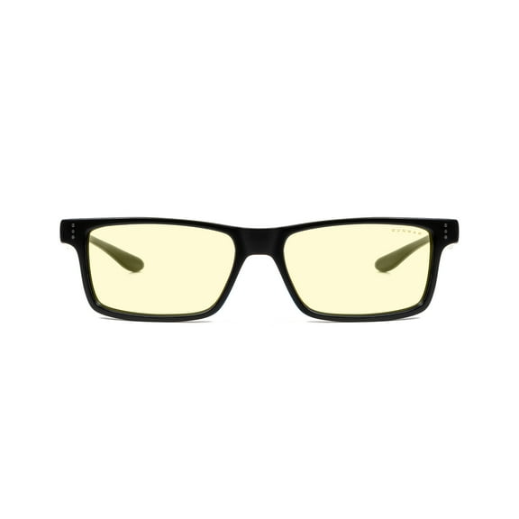 GUNNAR VERTEX - Prescription glasses - for reading, computer - full rim - frame: onyx - lens: amber