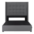 thumbnail image 2 of Box Base Cama Individual+ Cabecera Titan Gris, 2 of 8