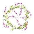 thumbnail image 2 of Enredaderas de flores de glicina artificial 4 paquetes de guirnalda colgante de seda | 1,8 metros cada uno | Hojas verdes realistas | Arco de boda Fiesta Decoración al aire libre del hogar |, 2 of 8