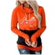 thumbnail image 1 of Blusa de manga larga con estampado de Halloween informal a la moda para mujer, jersey con capucha, Tops, sudadera Fridja  fjkfkj4883, 1 of 5