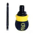 thumbnail image 1 of Stubby Screwdriver Ratcheting Screwdriver Slotted and Cross Dual-end Telescoping CR-V Screwdriver Multitool for Electronics Home Maintenance, 1 of 8