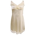 thumbnail image 2 of Mujer De Tirantes Con De De De De Noche la lámpara Amarilla Amarillo claro Hugo Vestido de las mujeres, 2 of 10