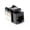 Black, variant on RiteAV CAT6 Keystone Jack White Punchdown (110 Type)