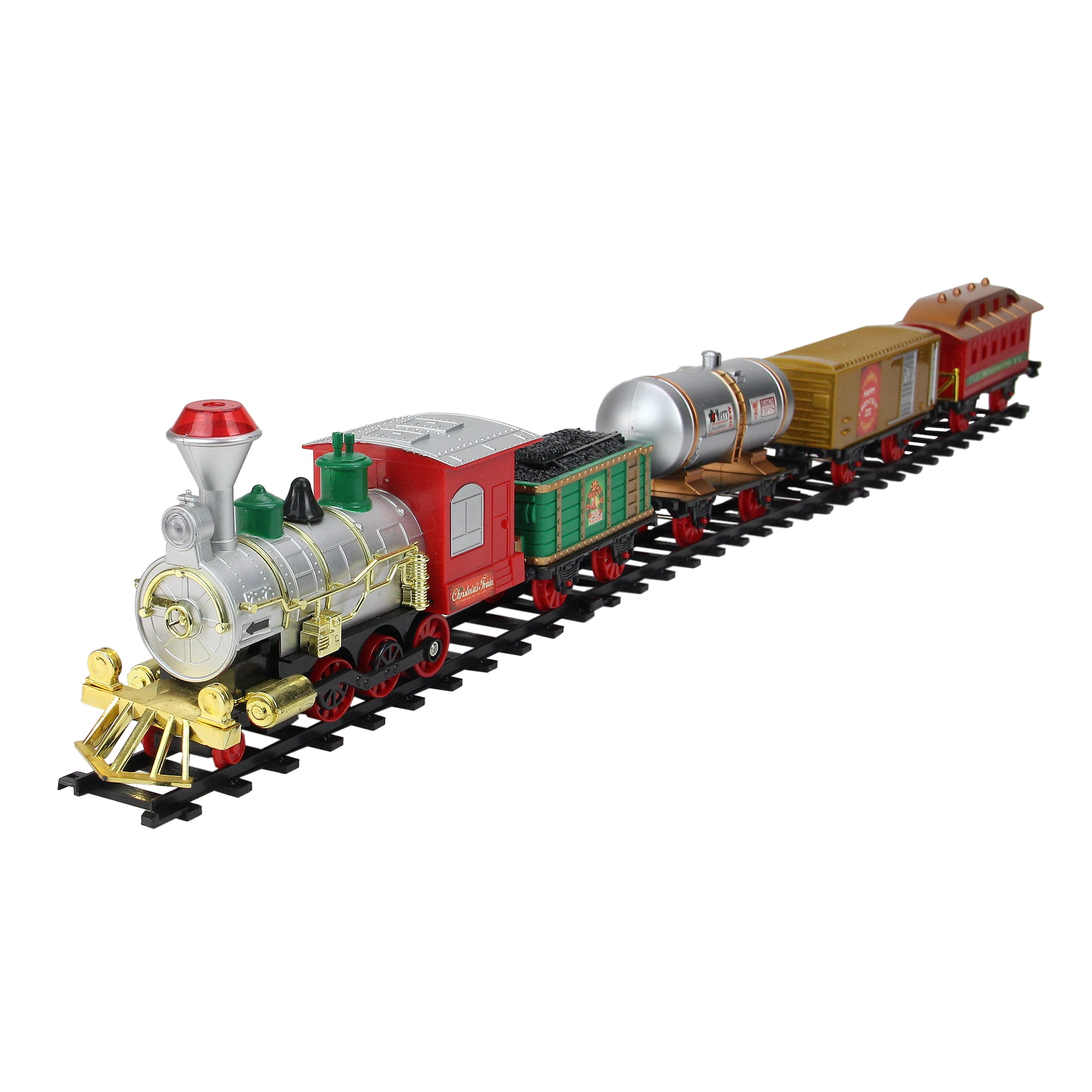 Musical christmas express train set new arrivals