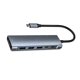 thumbnail image 2 of Splitter 9-en-1 Type-C USB 3.0 Computer Hub 4K 3.5mm PD Ranura para tarjeta de carga Adaptador de estación de acoplamiento para computadora portátil de alta velocidad Speravity EL004897-00B, 2 of 2