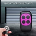 thumbnail image 3 of Sidaley Duplicador de abridor de puerta de garaje Universal, Control remoto inalámbrico programable, interruptor de teclado, reemplazo de controlador de Cámaras de salpicadero de coche Violeta Sidaley VI015305-05B, 3 of 6