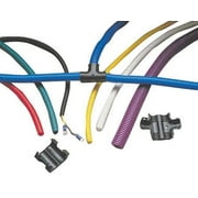Taylor Cable 38008 Teal Pre-Packaged Convoluted Tubing Assortment
