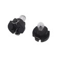 thumbnail image 1 of Unique Bargains 2 Pcs T3 Car Motorbike Interior Lens Dashboard Mini Light Bulb Yellow, 1 of 1