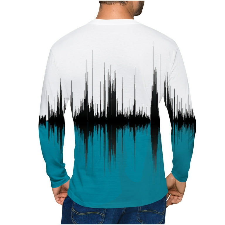 Christmas Pullover Sweatshirt Men Men Casual Round Neck Pullover