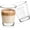 2 Pack-White, variant on Shot Glass Measuring Cup Set, 2 Pack 2 Oz Square Red Glasses with Oz, Ml, Tsp & Tbsp Markings for Liquor, Medicine and Recipes