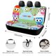 thumbnail image 2 of Aventura con los Choopies-theme Car Rear Seat Covers Back Elastic Flexible Car Seat Covers Decorative Fits Most Cars 120x59x76cm, 2 of 6