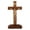 Jc-6010-k, variant on Wooden Walnut Finish Standing Catholic Crucifix Cross with Silver Toned Jesus Christ, 6 Inch