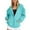 Light Blue, variant on NMMUED Hoodies for Women, Zip Up Hoodie Women, Hooded Jacket Women, Oversized Zip Up Hoodie for Women, Spring Jackets for Women 2025, Beige S