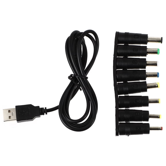 CIMAXIC 1 Set Multipurpose DC Charging Cable Adapter USB to DC Power Cable Adapter for Camera,4.06"X1.65"X0.39"