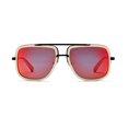 thumbnail image 2 of Dita Mach One Sunglasses DRX-2030K Matte Bone Black Dark Grey Red Mirror Lens, 2 of 4