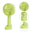 thumbnail image 4 of Ventilador portátil de mano 1000-1200 mAh Ventilador de escritorio recargable USB (verde oliva), 4 of 5