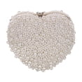 thumbnail image 2 of Bolso de Embrague Bolso de Noche Bolso en Forma de Corazón para Fiesta de Banquete de Boda de Graduación Mujer, 2 of 8