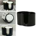 thumbnail image 2 of Plastic Makeup Organiser Box For QTips And Cotton Rounds Bathroom Storage Rack, 2 of 9