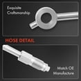 thumbnail image 4 of A-Premium Power Steering Hose Pressure Line Hose Assembly Compatible with Nissan Sentra 2003-2006 L4 2.5L Pump To Rack, 4 of 6