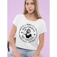 thumbnail image 2 of Raise Feminists Not Fascists Crop Tee Women's, 2 of 4