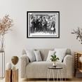 thumbnail image 4 of Historic Framed Print, Governor Smith here for Brennan rites, 17-7/8" x 21-7/8", 4 of 9