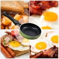 thumbnail image 3 of Nonstick Frying Pan Egg Sausages Vegetable Fry Pot Home Nonstick Pot Bar Hotel Kitchen Reusable Cooking Cookware Kitchenware 16cm, 3 of 5