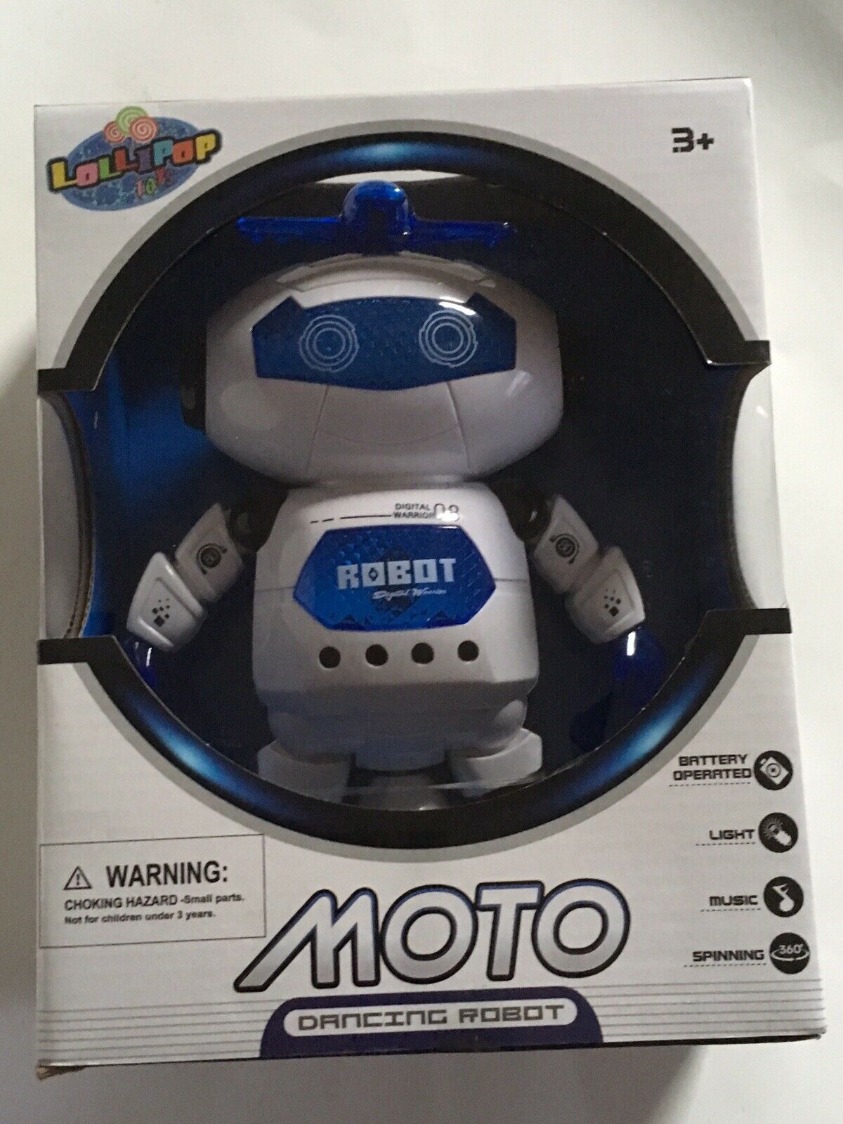moto dancing robot