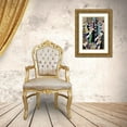 thumbnail image 3 of Mandell, Jonathan 11x14 Gold Ornate Wood Framed with Double Matting Museum Art Print Titled - Dance Scene, 3 of 4