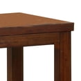 thumbnail image 3 of Square Shaped End Table with Open Bottom Shelf Brown - Saltoro Sherpi, 3 of 6