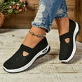 thumbnail image 6 of Women's Orthopedic Mesh Slip On Sneakers Breathable Walking Shoes Arch Support Athletic Running, 6 of 9