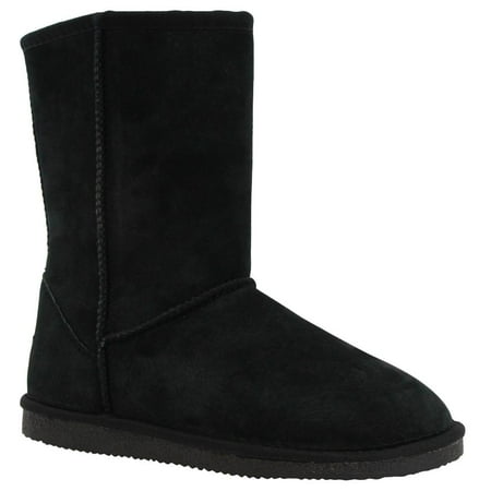 

Lamo Sheepskin P909W-BLK-10 Womens Classic 9 in. Boot Black - Size 10