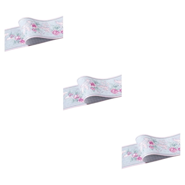 Wosthever Papel tapiz impermeable para decoración para sala de estar, adhesivo estable y confiable, borde de PVC, palo de esquina de pared, Type1 NO1