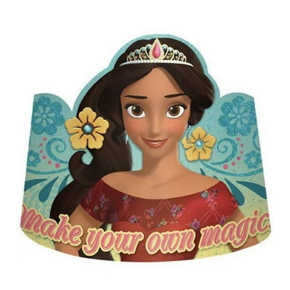 Elena of Avalor Paper Tiaras (8 Count)