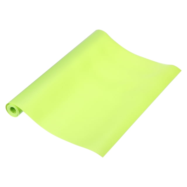 Uxcell 18"x10ft Forros de estante no adhesivos para armarios, tapete de cajón EVA verde