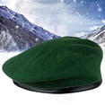 thumbnail image 2 of Beret Hat for Women, Classic Wool Beret Hats, FNGZ Men's Wool Blend Adjustable Artist Cap, 2 of 4