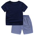 thumbnail image 2 of Boy's Cotton Clothing Sets T-Shirt&Shorts 2 Packs, 2 of 6