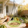 thumbnail image 4 of Plastic Hanging Bird Feeder, Hummingbirds Water Feeder With Chain, for Outdoor Garden, Yellow, 4 of 6