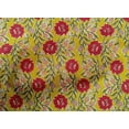 thumbnail image 4 of oneOone Cotton Cambric Fabric Leaves & Floral Block Decor Fabric Printed BTY 56 Inch Wide, 4 of 4