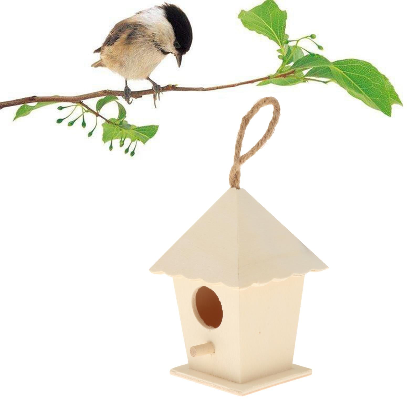 Nichoir D'extérieur En Bois De Cèdre Avec Design Transparent