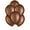 Brown, variant on Exquisite 12" Black Bulk Pack Latex Balloons | 72 Count